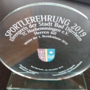 Sportlerehrung 2019