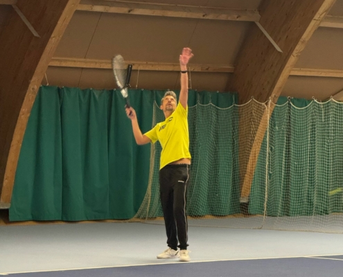 Medenspiel Winter gegen den TC Dauchingen