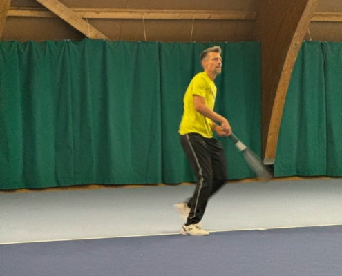 Medenspiel Winter gegen den TC Dauchingen
