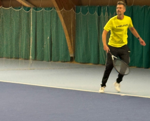 Medenspiel Winter gegen den TC Dauchingen