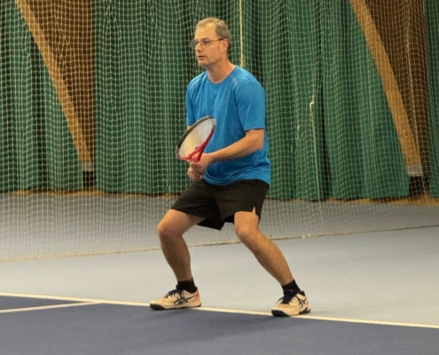 Medenspiel Winter gegen den TC Dauchingen