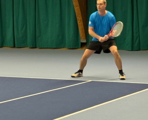 Medenspiel Winter gegen den TC Dauchingen