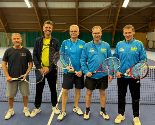 Medenspiel Winter gegen den TC Dauchingen