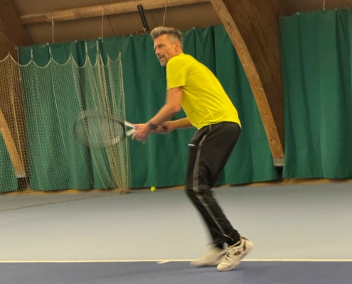 Medenspiel Winter gegen den TC Dauchingen
